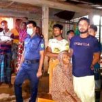 সিলেটে ফুল দিয়ে পুলিশ ভেরিফিকেশন