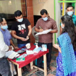 স্থানীয় বাসিন্দাদের এলাকা ছাড়ার নির্দেশ।