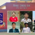 তাহিরপুরে তলিয়ে গেছে সাড়ে সাতশ বিঘা জমির ধান।